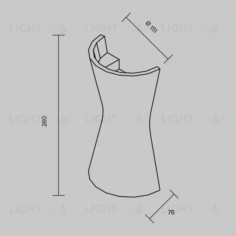 Бра Maytoni C123WL-GU10-02-W 