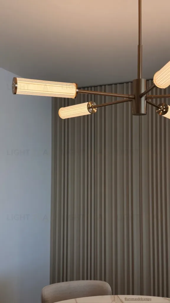 Люстра Ison 5L состаренное золото 117289