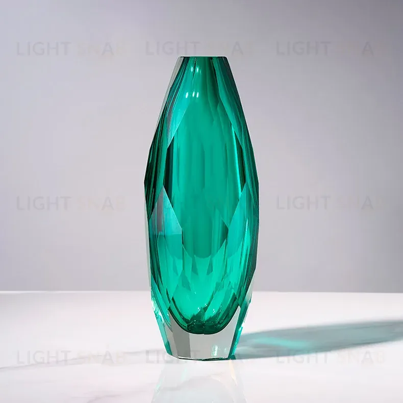  Ваза Cloyd BALLARIN Vase / выс. 30 см - зелен. стекло (арт.50046)  50046