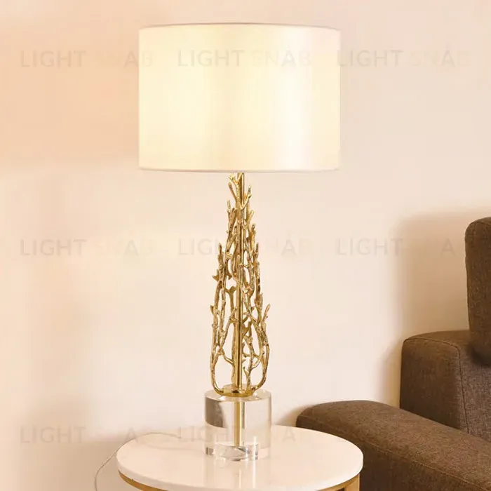  Настольная лампа Cloyd BOTANICA T1 / выс. 68 см - латунь (арт.30091)  30091