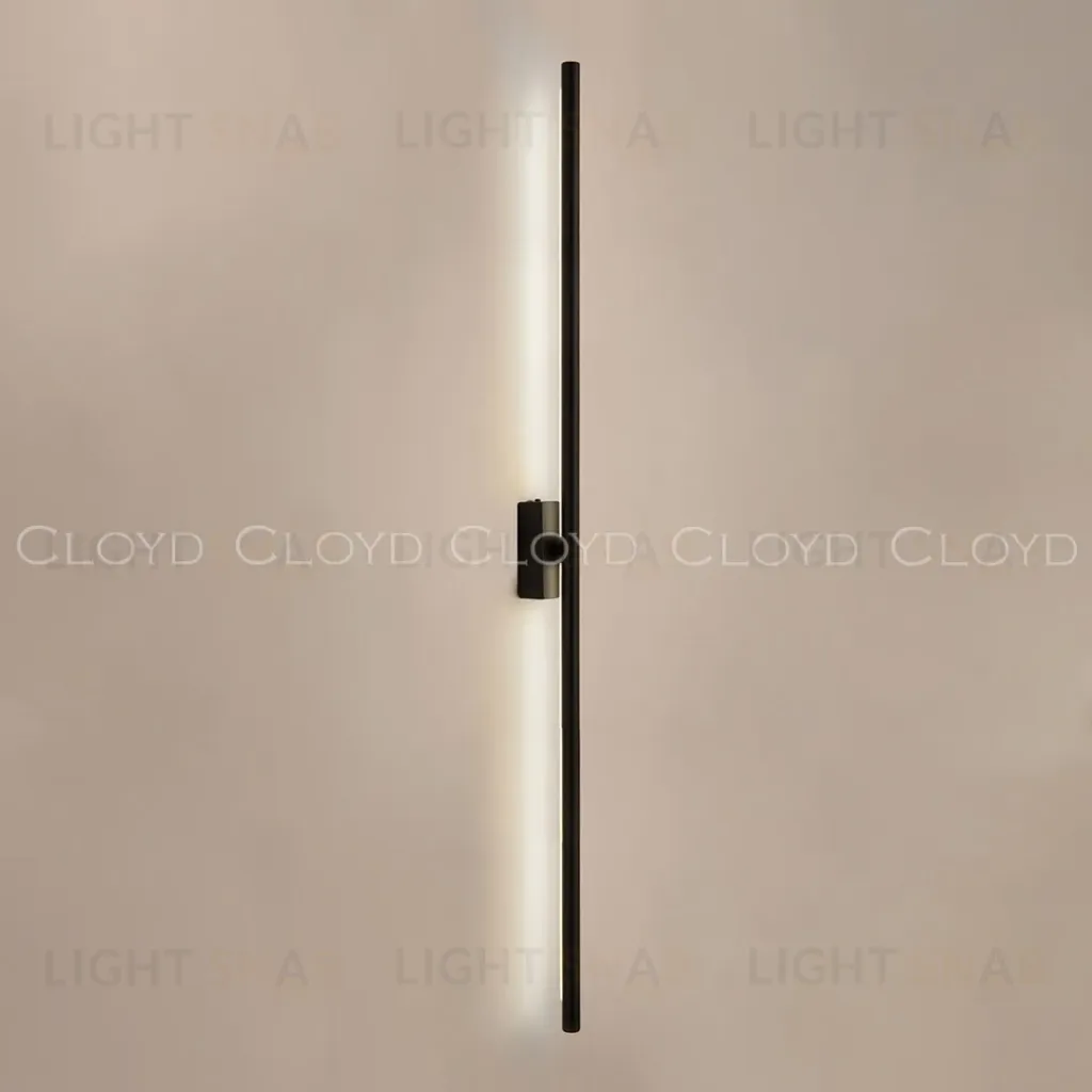  Бра Cloyd LINEAS-B W1 / выс. 100 см- 4000K - черный матовый (арт.20458)  20458