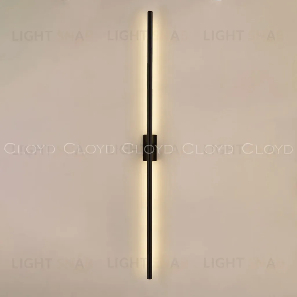  Бра Cloyd LINEAS-B W1 / выс. 100 см- 3000K - черный матовый (арт.20457)  20457