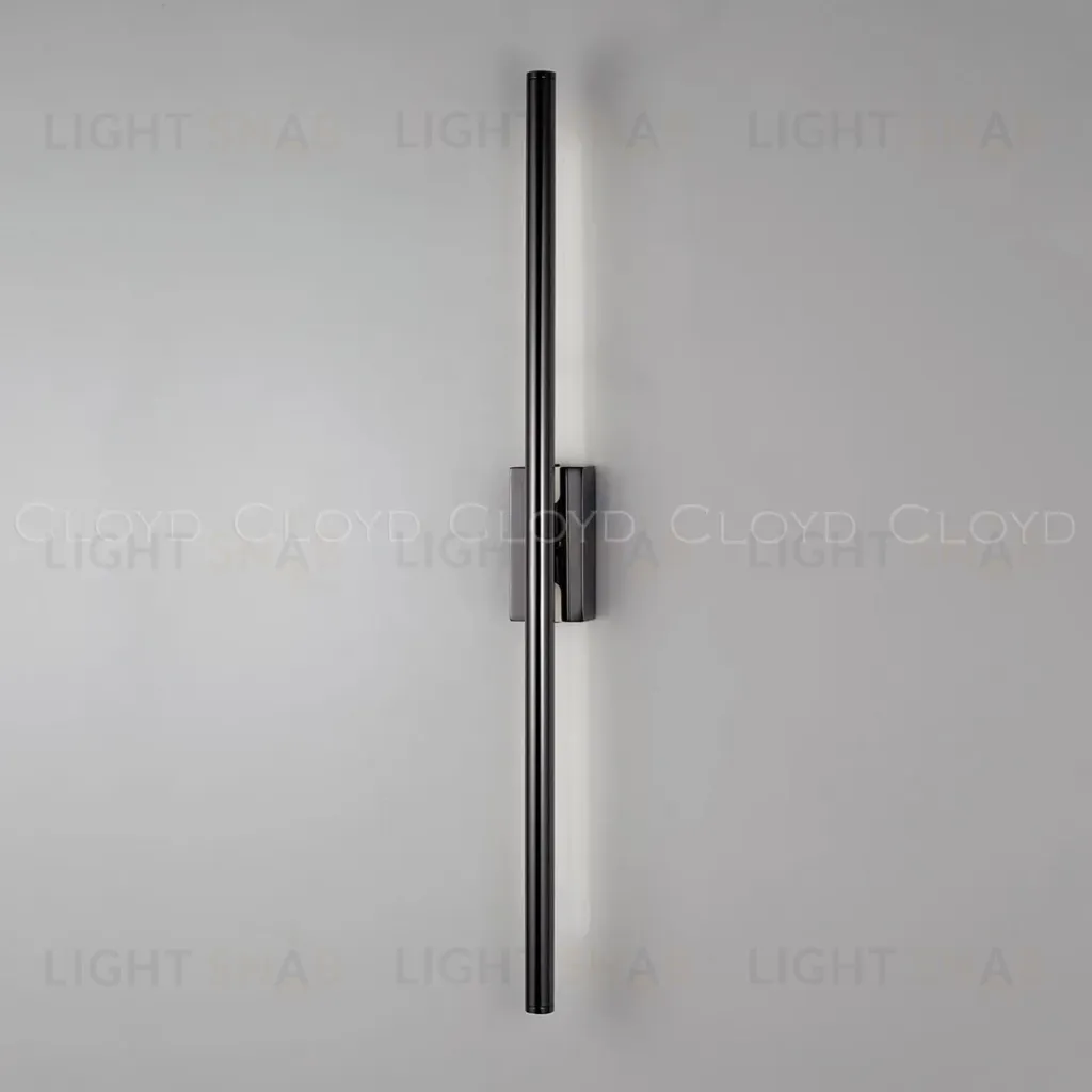  Бра Cloyd LINEAS-A W1 / выс. 60 см- 4000K - черный блестящий (арт.20454)  20454