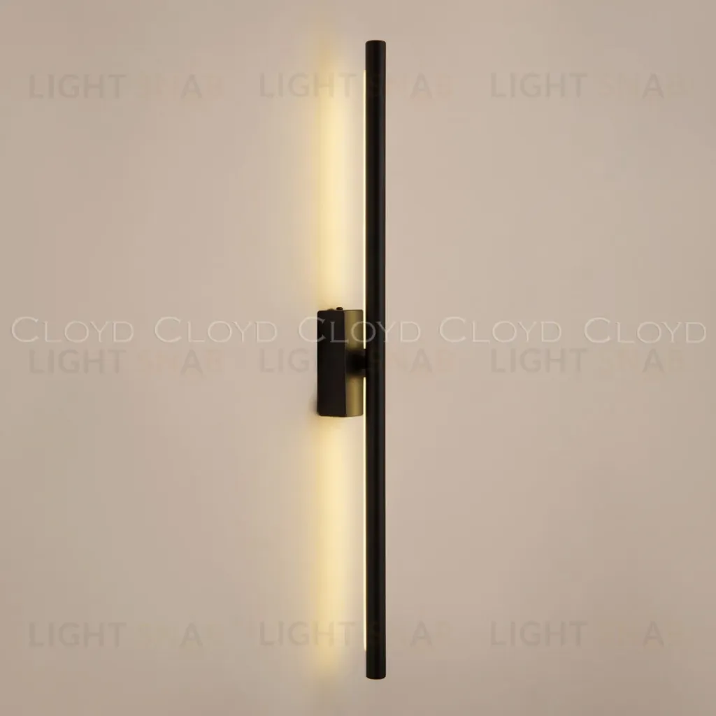  Бра Cloyd LINEAS-D W1 / выс. 60 см- 4000K - черный матовый (арт.20864)  20864