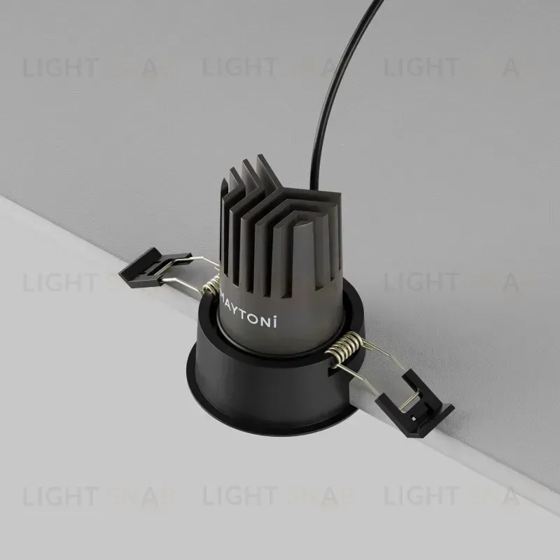 Встраиваемый светильник Maytoni DL123-10W-2.7K-B 