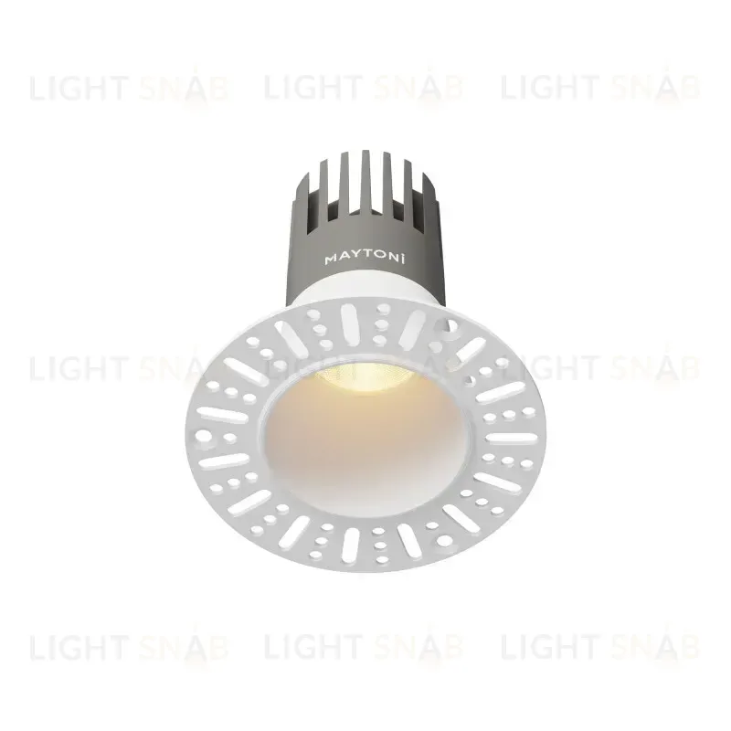 Встраиваемый светильник Maytoni DL120-10W-3K-TRS-W 