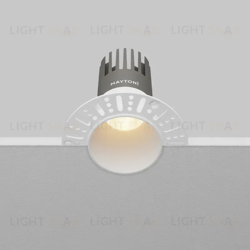 Встраиваемый светильник Maytoni DL120-10W-3K-TRS-W 