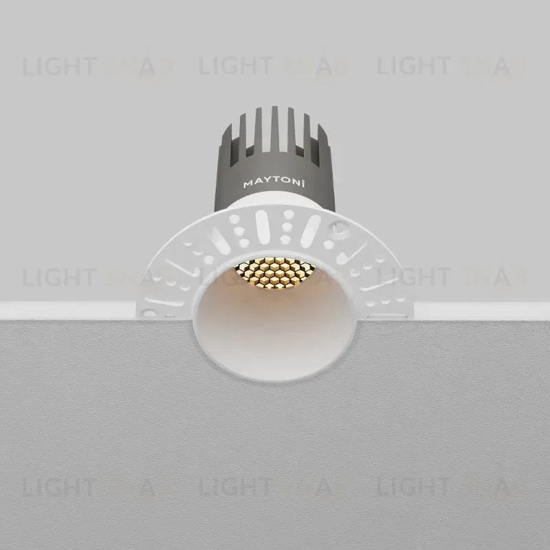 Встраиваемый светильник Maytoni DL120-10W-3K-TRS-W 