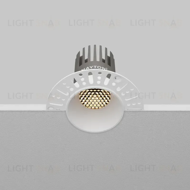 Встраиваемый светильник Maytoni DL124-10W-3K-TRS-W 