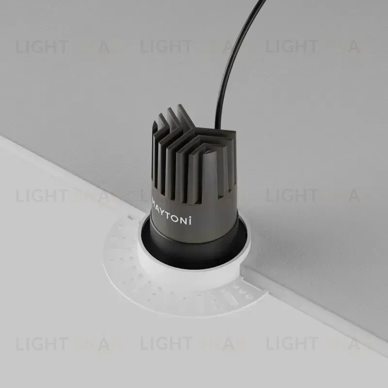 Встраиваемый светильник Maytoni DL124-10W-3K-TRS-B 