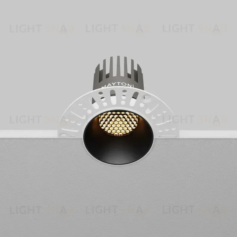 Встраиваемый светильник Maytoni DL124-10W-2.7K-TRS-B 