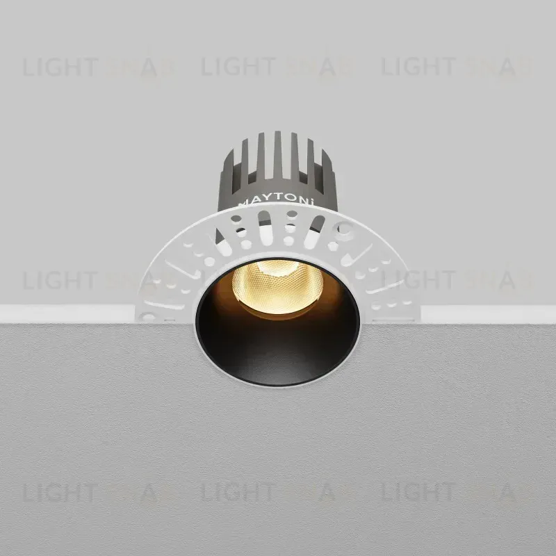 Встраиваемый светильник Maytoni DL124-10W-2.7K-TRS-B 