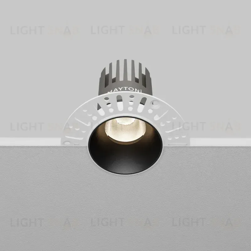 Встраиваемый светильник Maytoni DL124-10W-4K-TRS-B 