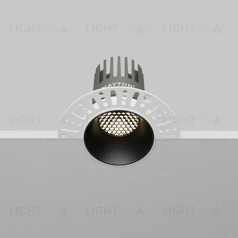 Встраиваемый светильник Maytoni DL124-10W-4K-TRS-B 