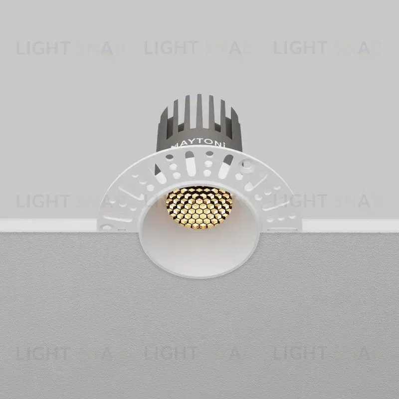Встраиваемый светильник Maytoni DL124-10W-2.7K-TRS-W 