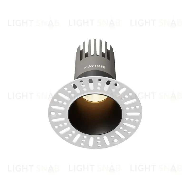 Встраиваемый светильник Maytoni DL120-10W-3K-TRS-B 