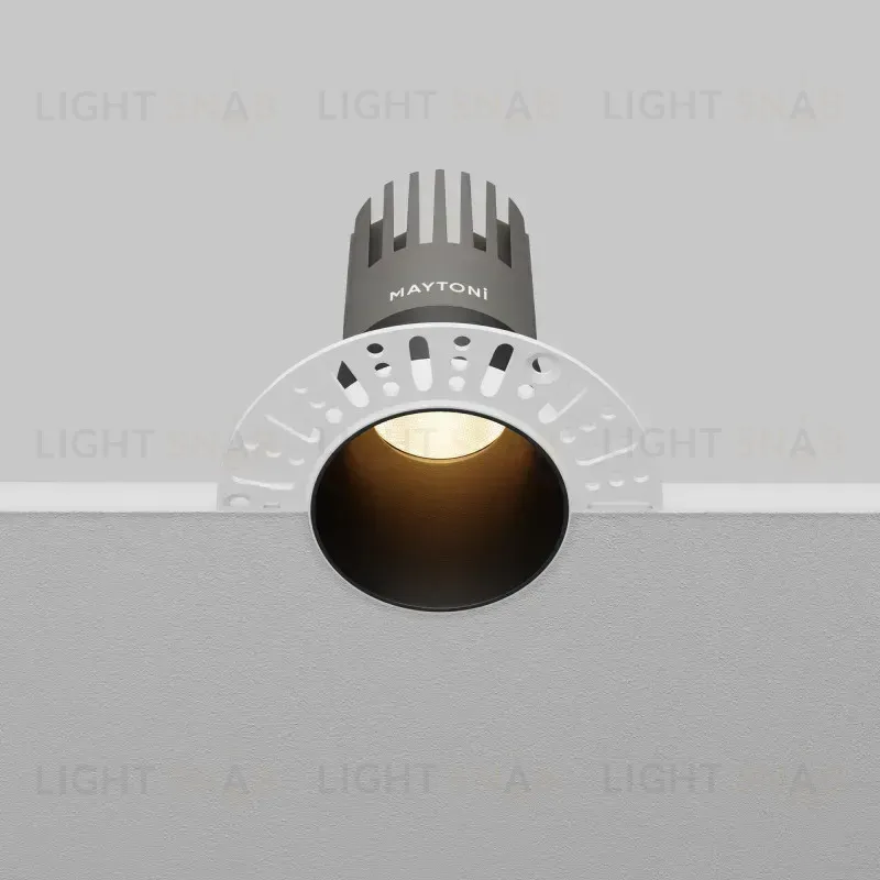 Встраиваемый светильник Maytoni DL120-10W-3K-TRS-B 
