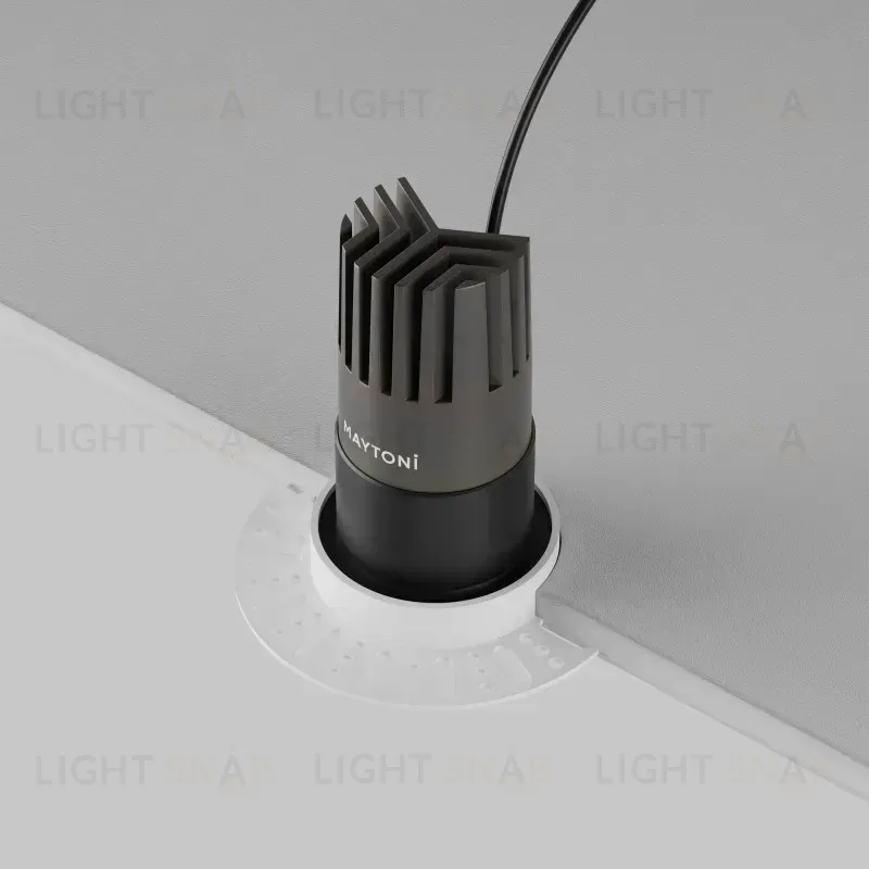 Встраиваемый светильник Maytoni DL120-10W-3K-TRS-B 