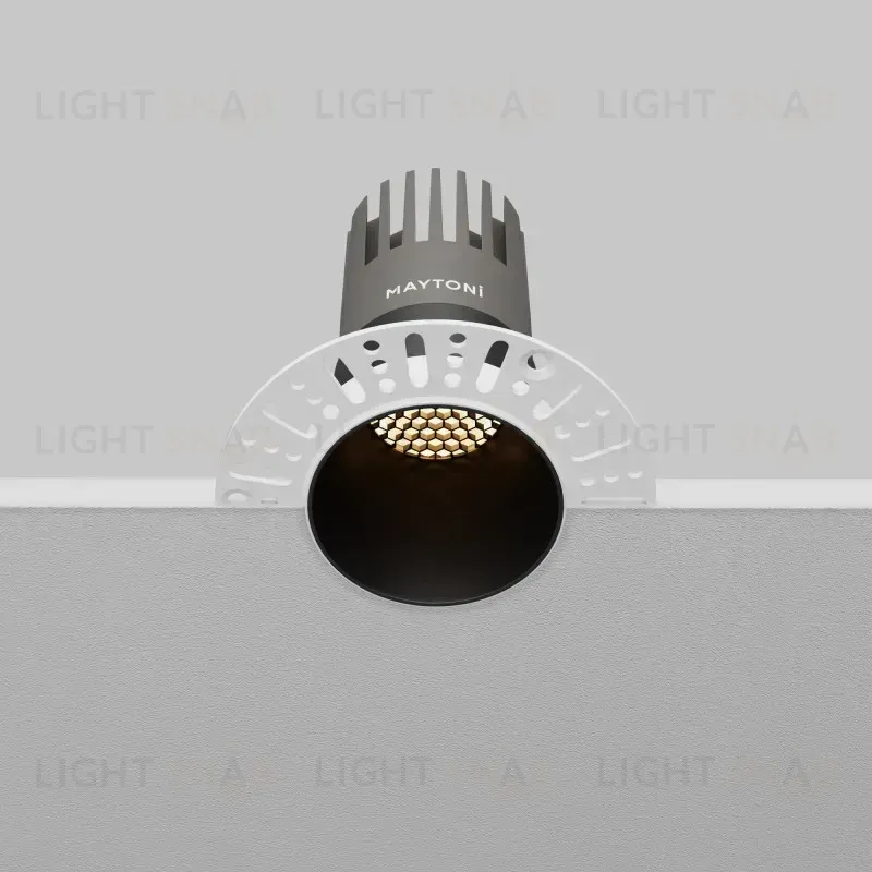 Встраиваемый светильник Maytoni DL120-10W-3K-TRS-B 