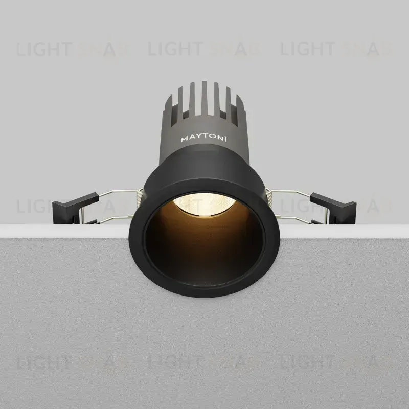 Встраиваемый светильник Maytoni DL116-10W-3K-B 