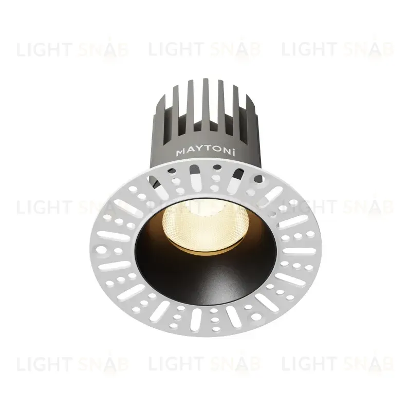Встраиваемый светильник Maytoni DL121-15W-3K-TRS-B 