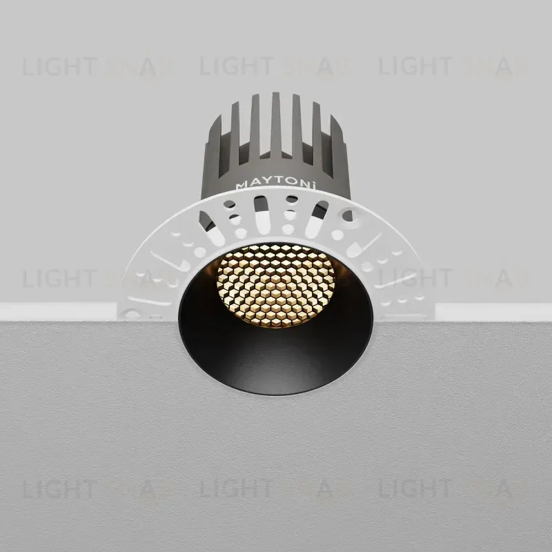 Встраиваемый светильник Maytoni DL121-15W-3K-TRS-B 