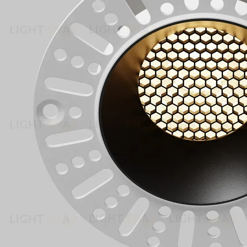 Встраиваемый светильник Maytoni DL121-15W-3K-TRS-B 