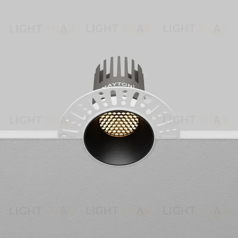 Встраиваемый светильник Maytoni DL119-10W-3K-TRS-B 