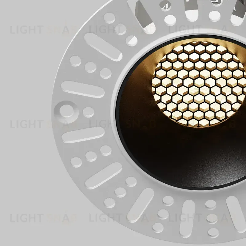 Встраиваемый светильник Maytoni DL119-10W-3K-TRS-B 