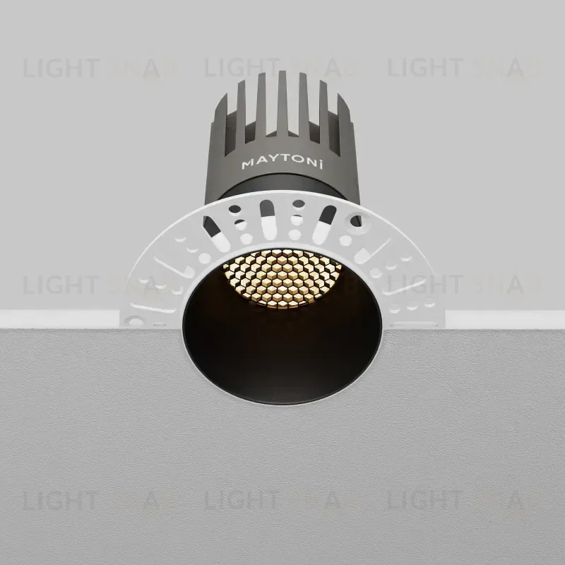 Встраиваемый светильник Maytoni DL122-15W-3K-TRS-B 
