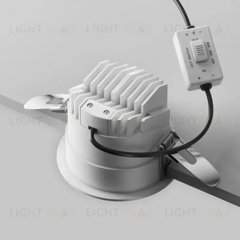 Встраиваемый светильник Maytoni DL100-12W2.7-3-4K-RD-W 