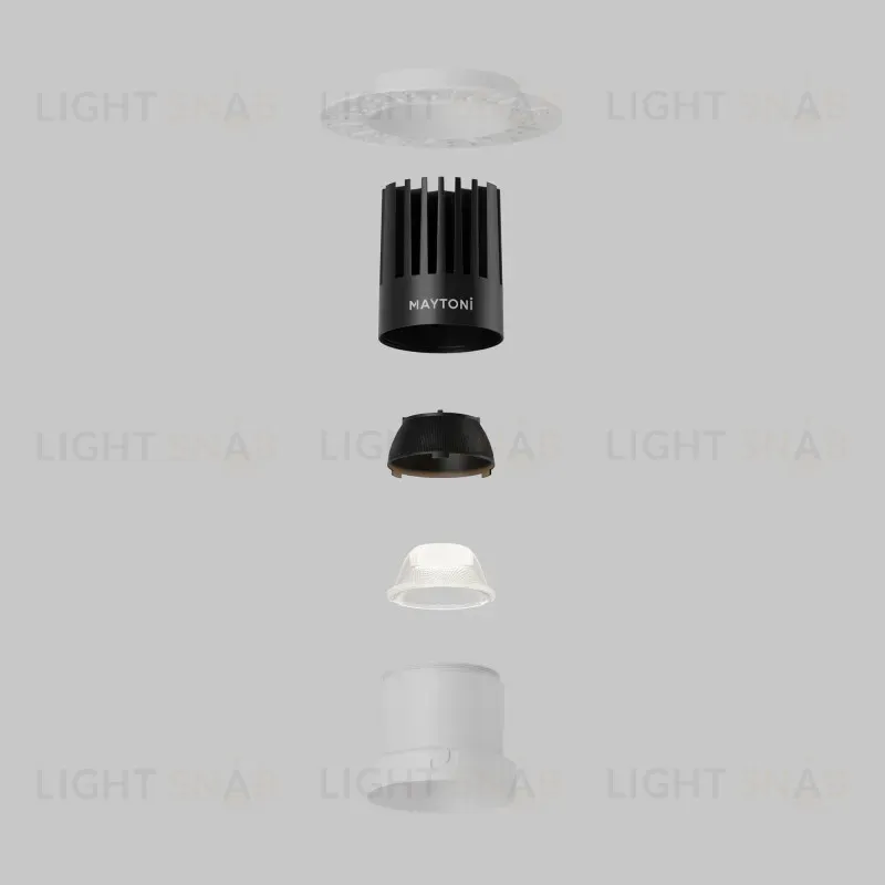 Встраиваемый светильник Maytoni DL122-15W-4K-TRS-W 