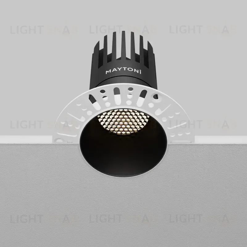 Встраиваемый светильник Maytoni DL122-15W-4K-TRS-B 