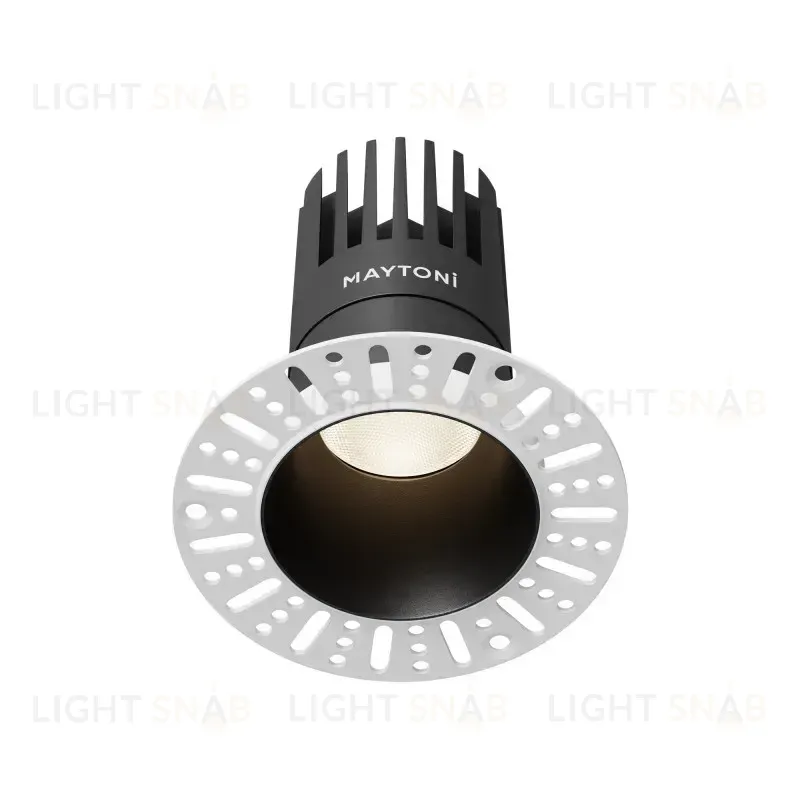 Встраиваемый светильник Maytoni DL122-15W-4K-TRS-B 