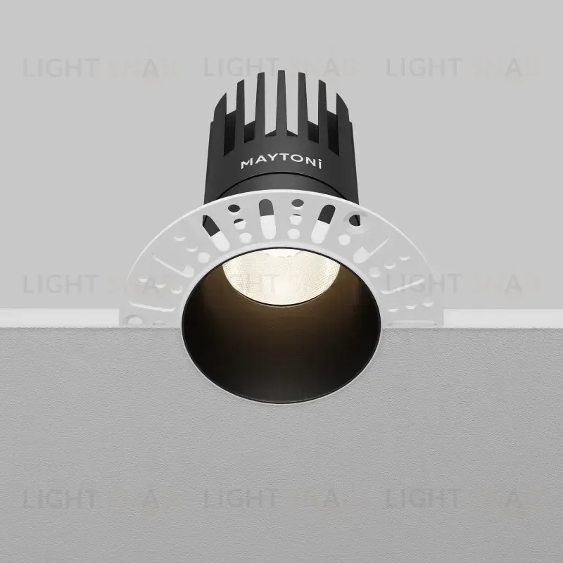 Встраиваемый светильник Maytoni DL122-15W-4K-TRS-B 