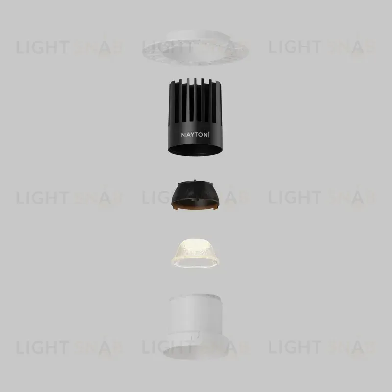 Встраиваемый светильник Maytoni DL122-15W-2.7K-TRS-W 