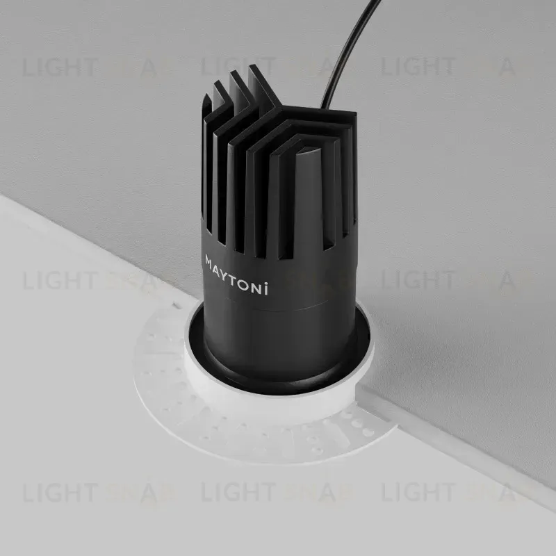 Встраиваемый светильник Maytoni DL122-15W-2.7K-TRS-B 