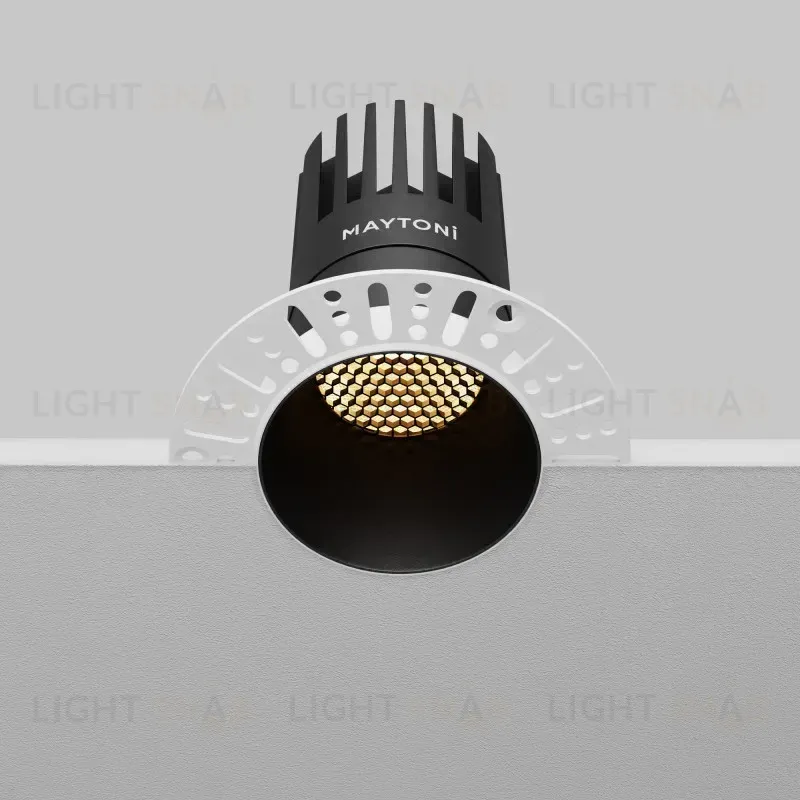 Встраиваемый светильник Maytoni DL122-15W-2.7K-TRS-B 
