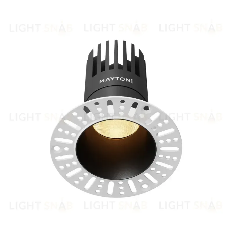 Встраиваемый светильник Maytoni DL122-15W-2.7K-TRS-B 