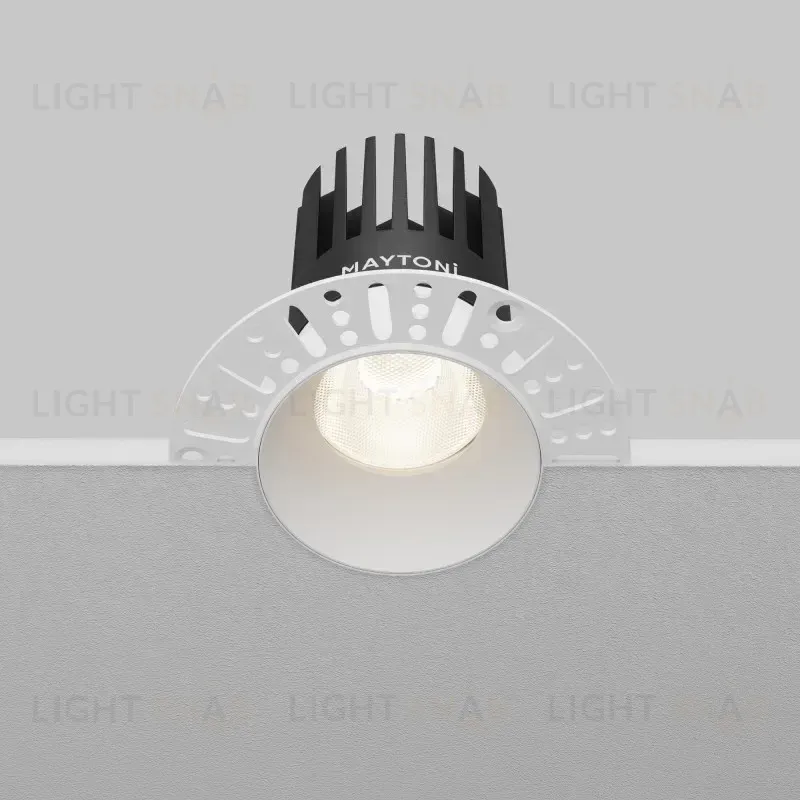 Встраиваемый светильник Maytoni DL121-15W-4K-TRS-W 