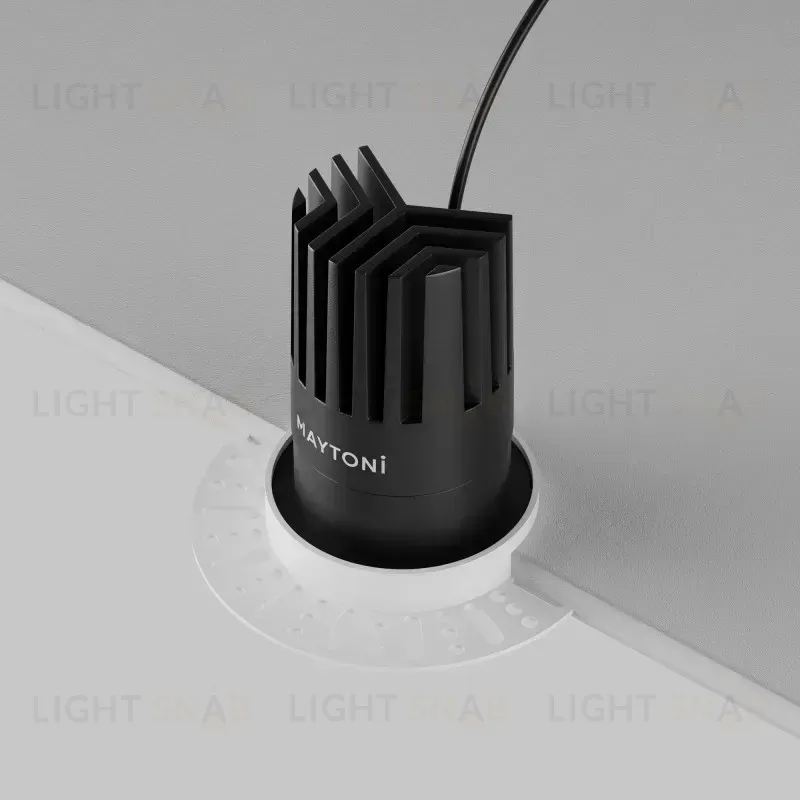 Встраиваемый светильник Maytoni DL121-15W-4K-TRS-B 