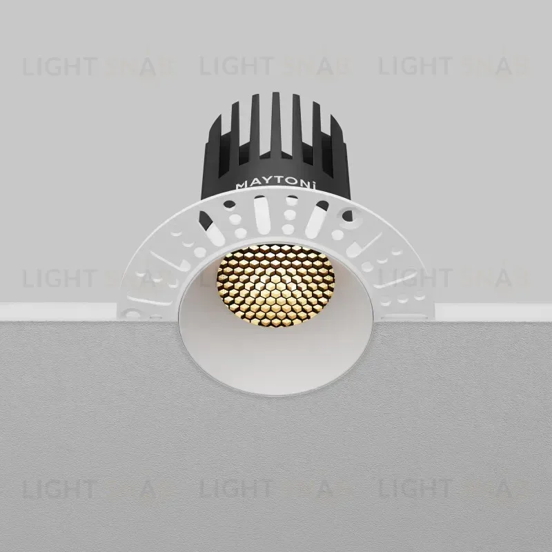 Встраиваемый светильник Maytoni DL121-15W-2.7K-TRS-W 