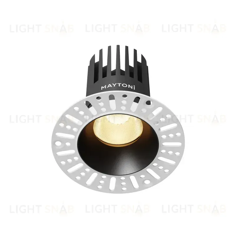 Встраиваемый светильник Maytoni DL121-15W-2.7K-TRS-B 