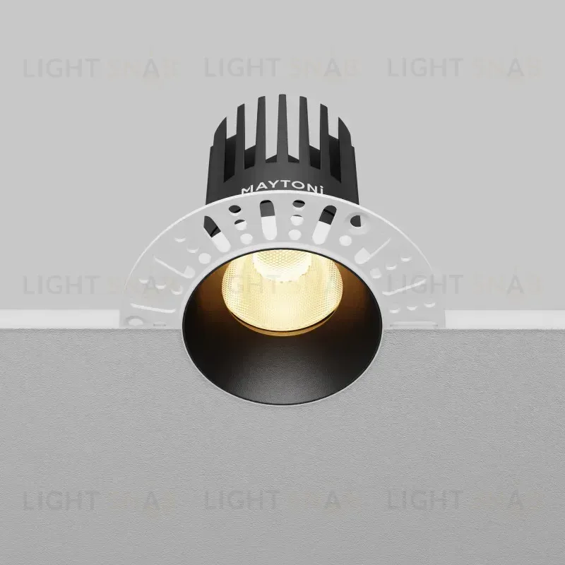 Встраиваемый светильник Maytoni DL121-15W-2.7K-TRS-B 