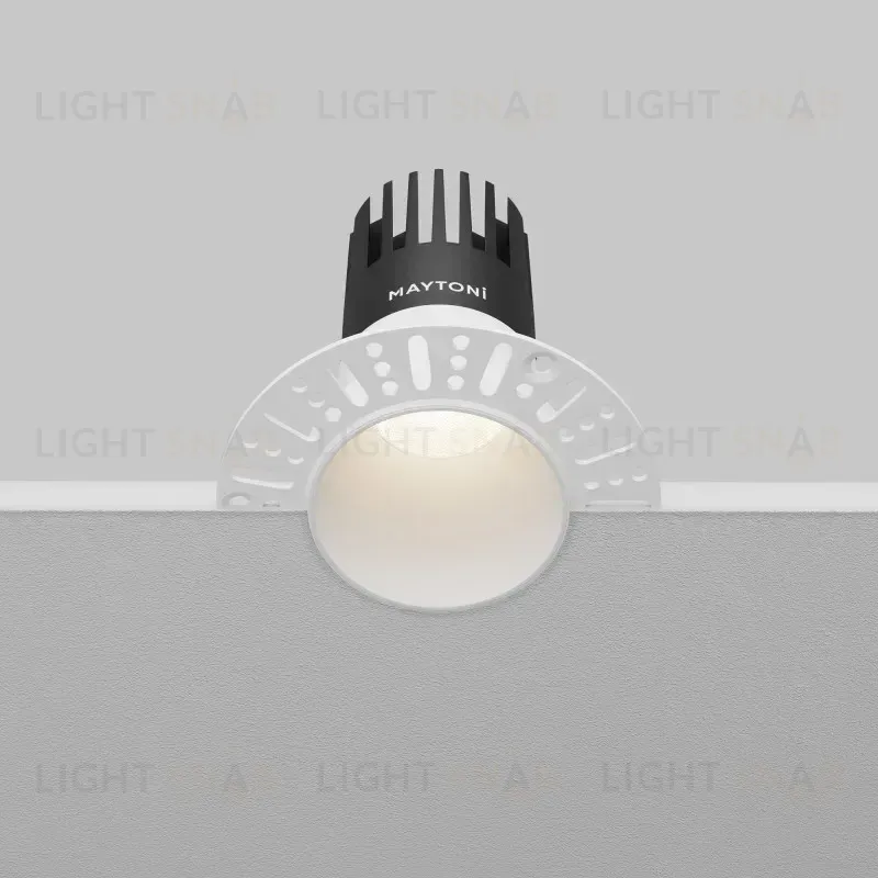 Встраиваемый светильник Maytoni DL120-10W-4K-TRS-W 
