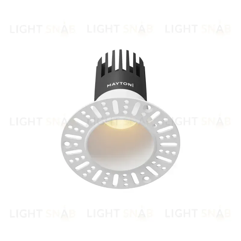Встраиваемый светильник Maytoni DL120-10W-2.7K-TRS-W 