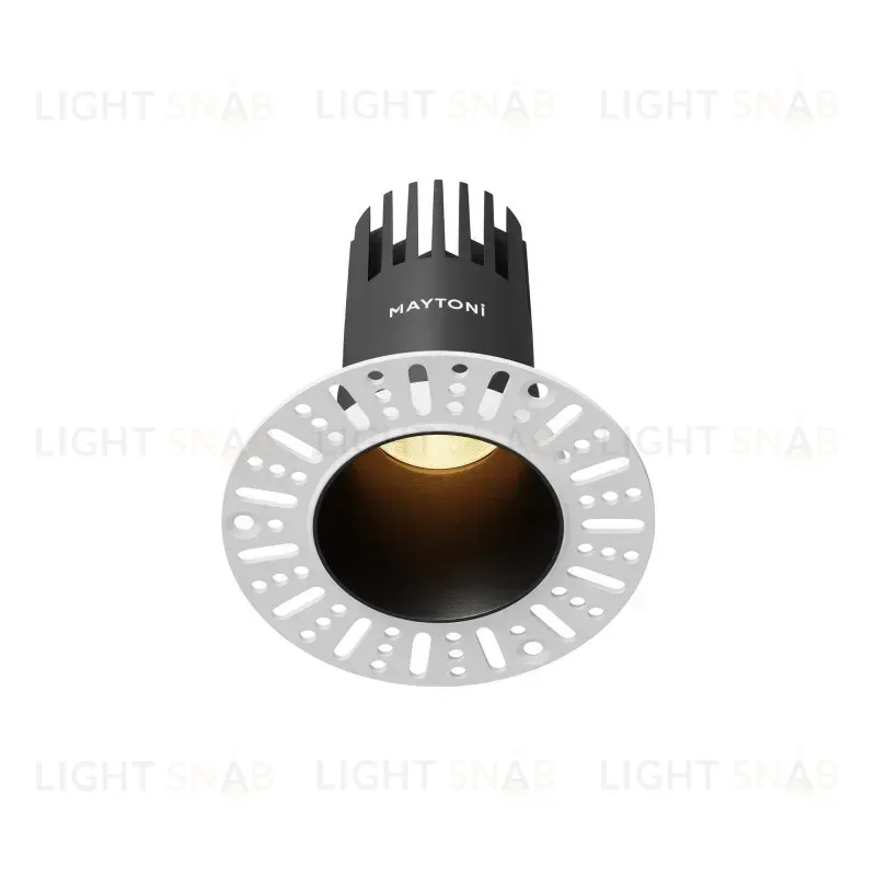Встраиваемый светильник Maytoni DL120-10W-2.7K-TRS-B 