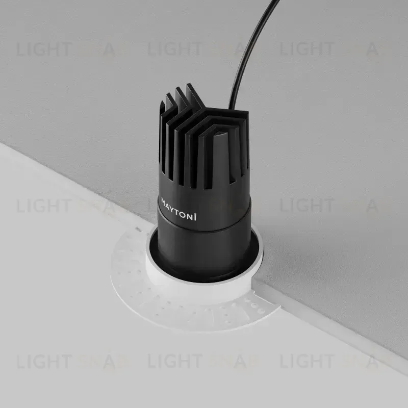 Встраиваемый светильник Maytoni DL120-10W-2.7K-TRS-B 