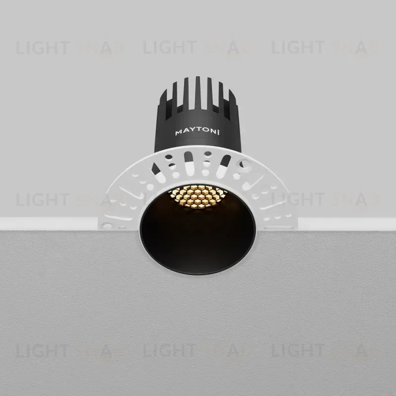 Встраиваемый светильник Maytoni DL120-10W-2.7K-TRS-B 