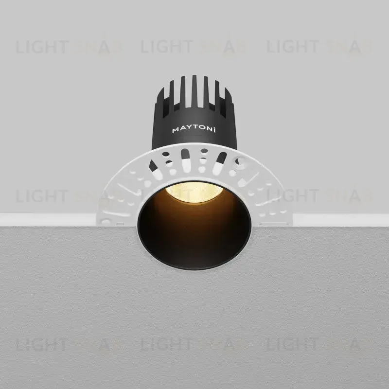 Встраиваемый светильник Maytoni DL120-10W-2.7K-TRS-B 
